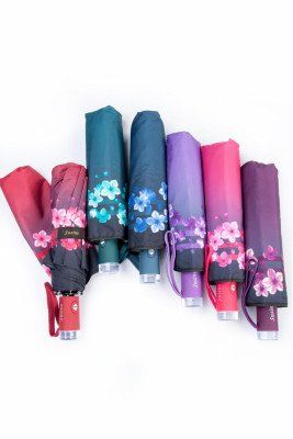 Жіноча парасолька-напівавтомат "Квітка"